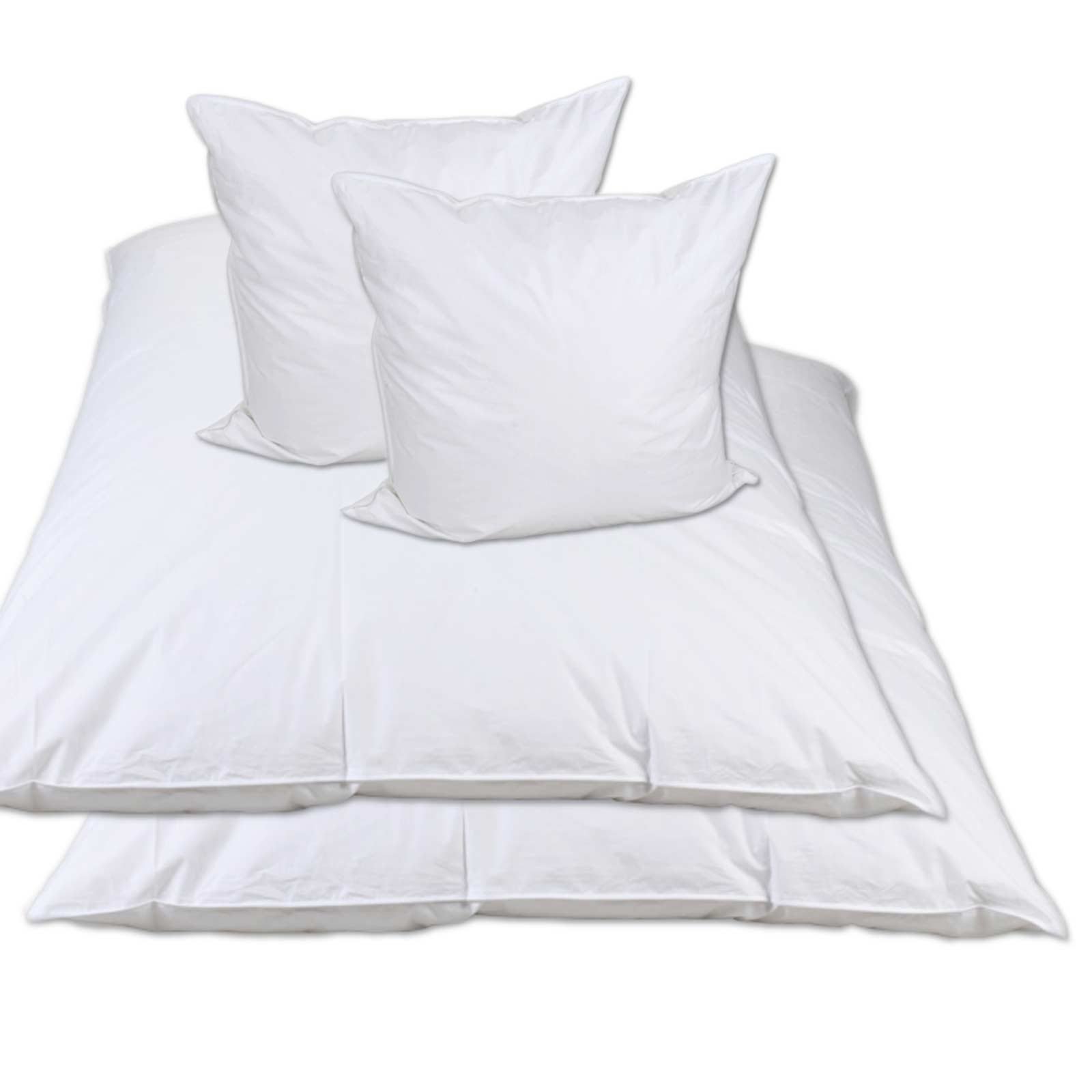 Literie hiver 135x200 cm en duvet et plumes de Saxe pour lit 2 personnes
