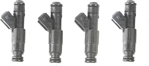 MPLUS 0280155703 4 inyectores de combustible Repalce 90-91 para BMW M3 2.3L  97-98 para Jeep Cherokee  91-92 para Jeep Comanche  87-98 para Jeep