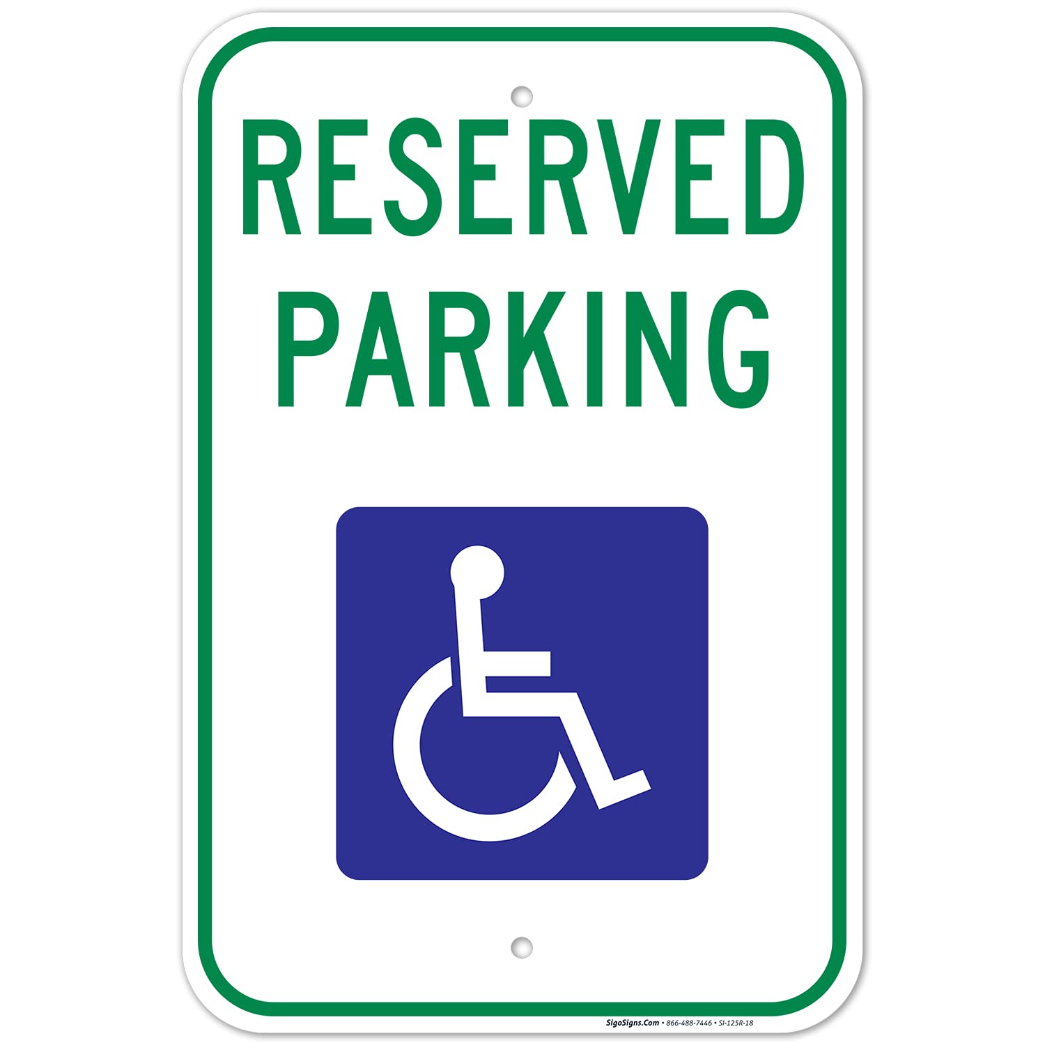 Handicap Parking Sign Dimensions