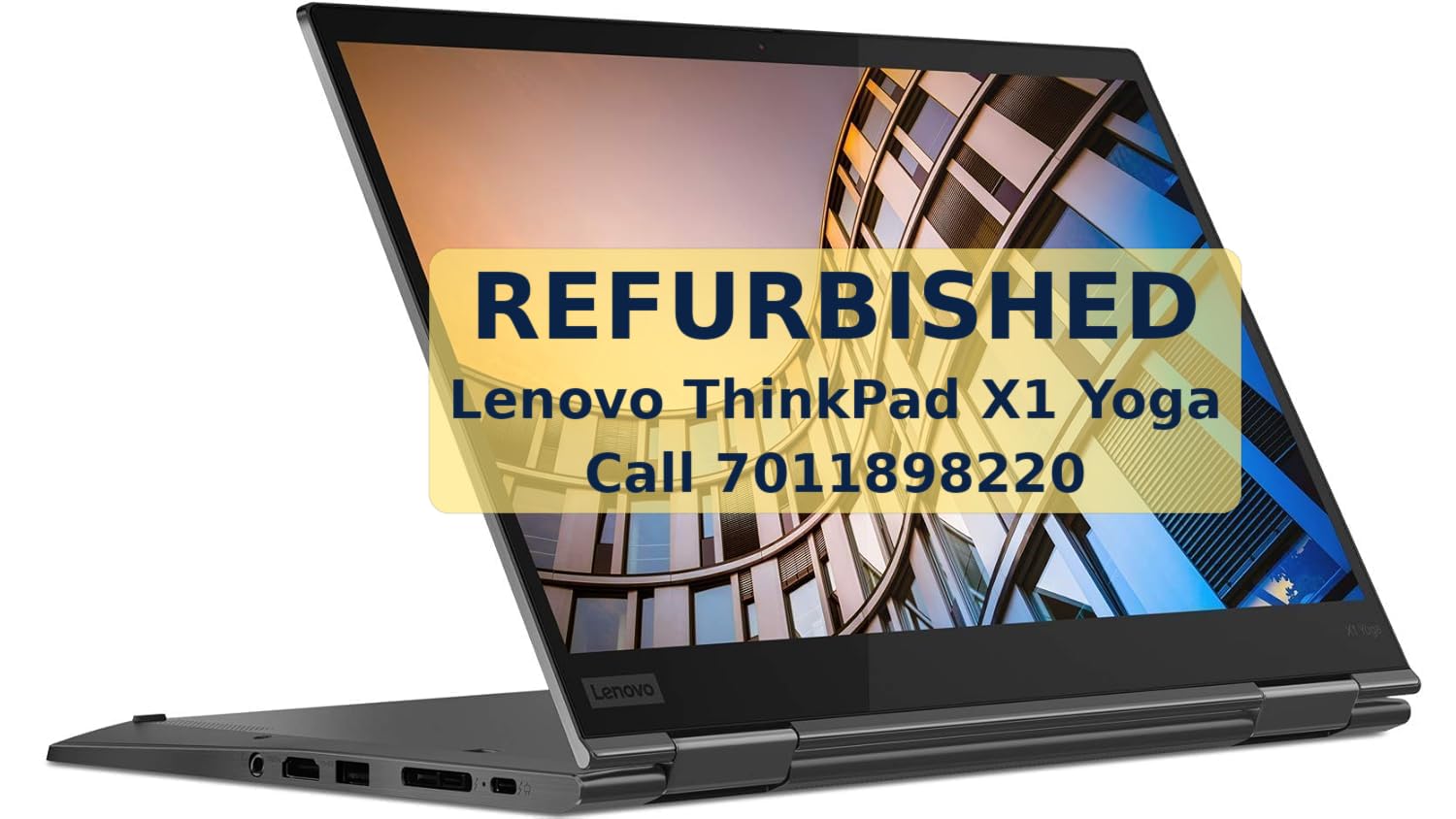 (Certified & Tested) ThinkPad X1 Yoga 14” 2-in-1 Touch Premium Business Laptop | Core i7 10th Gen | 16GB RAM | 512GB SSD | 4k UHD Display | 360° Convertible | Stylus | Iron Grey | Win 11 Pro