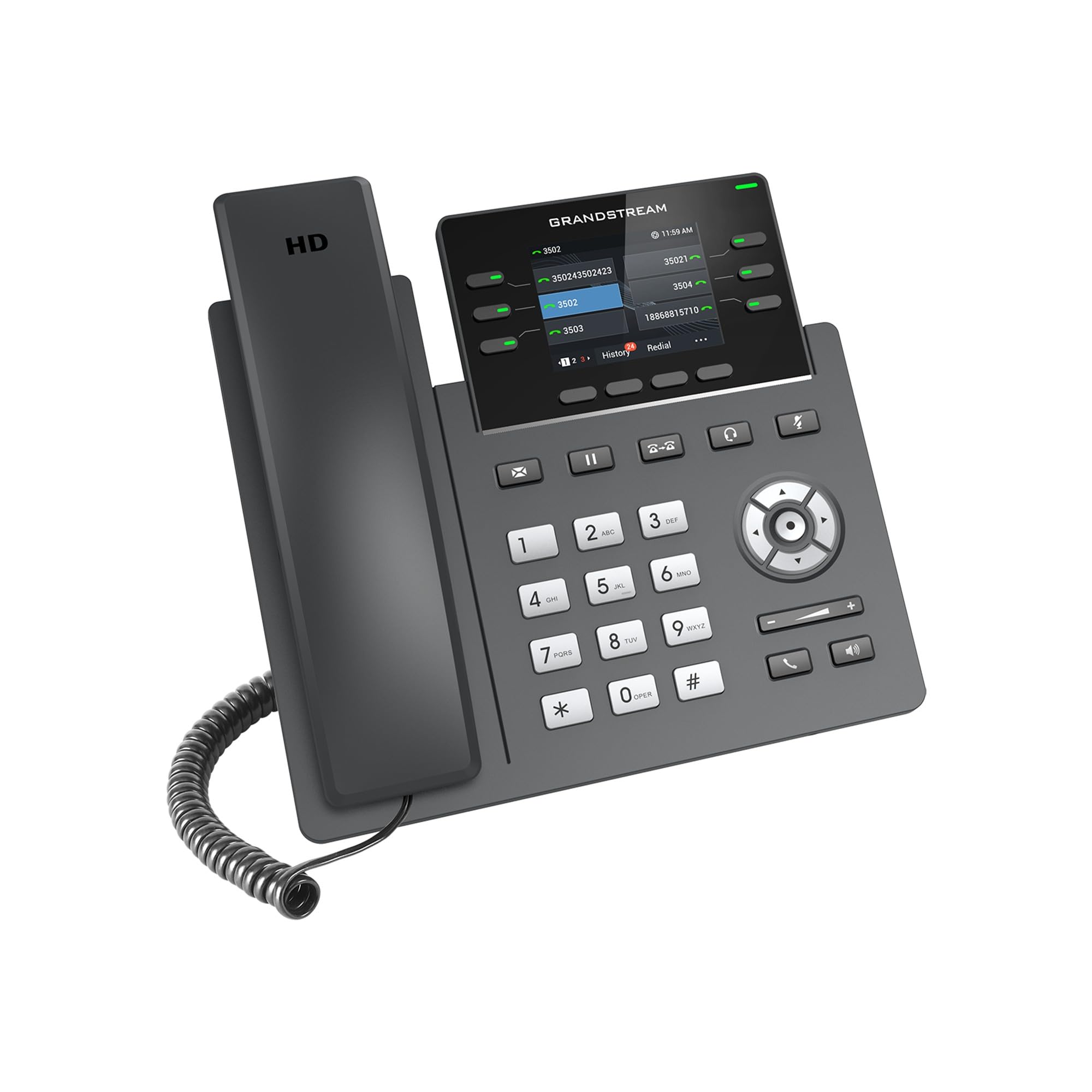 Amazon.com: Grandstream GRP2613W IP Phone | 6 Lines, 6 SIP