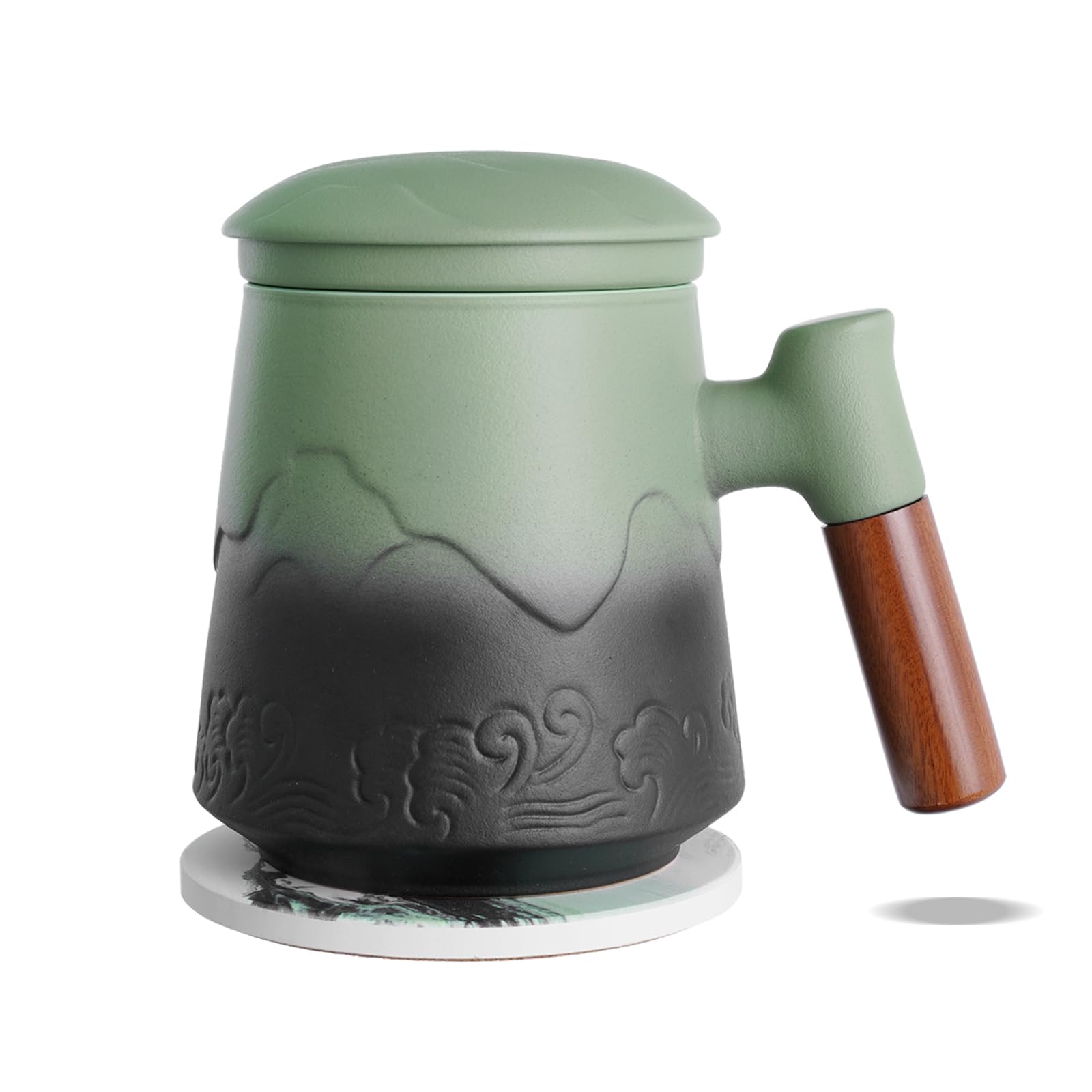 ZENS Tea Mug with Infuser and Lid