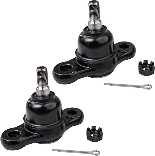 Detroit Axle - Rótulas delanteras de 2 piezas para Hyundai Tucson Kia Sportage 2005 2006 2007 2008 2009, reemplazo de 2 juntas esféricas de