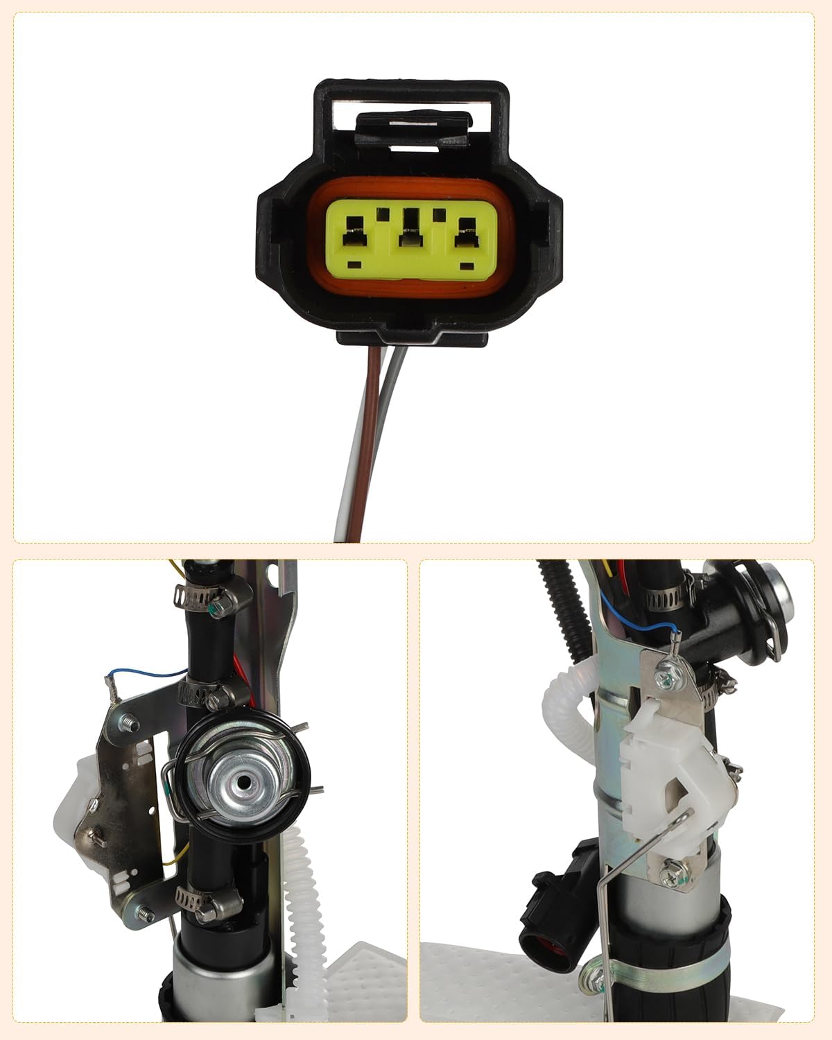 OCPTY fits for Fuel Pump Electric Replacement Module Assembly fits 1999-2001 for Mercury Mountaineer for Ford Explorer V8 5.0L V6 4.0L E2296S