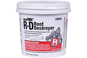 Industrial-Strength Oatey Hercules Root Destroyer Tree Root Cutter