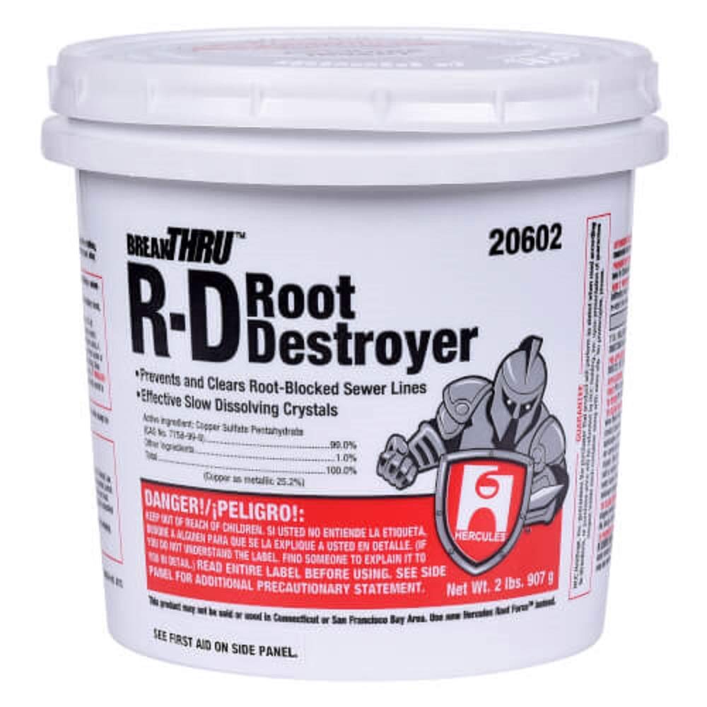Oatey20602 Hercules R-D Root Destroyer, 2-Pound - 2 Pack