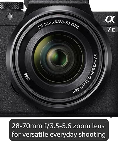 Sony Alpha 7 II | Full-Frame Mirrorless Camera with Sony 28-70 mm
