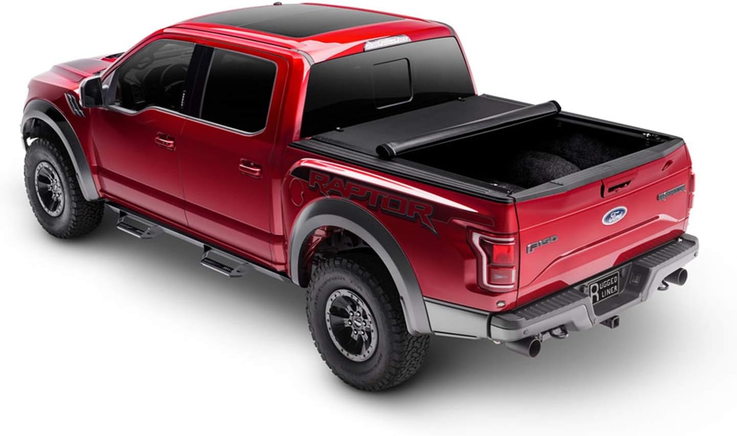 Rugged Liner Premium Rollup Truck Bed Tonneau Cover | RC-F6517 | fits 17-18 Ford Super Duty (w/o utility track), 6'5" bed
