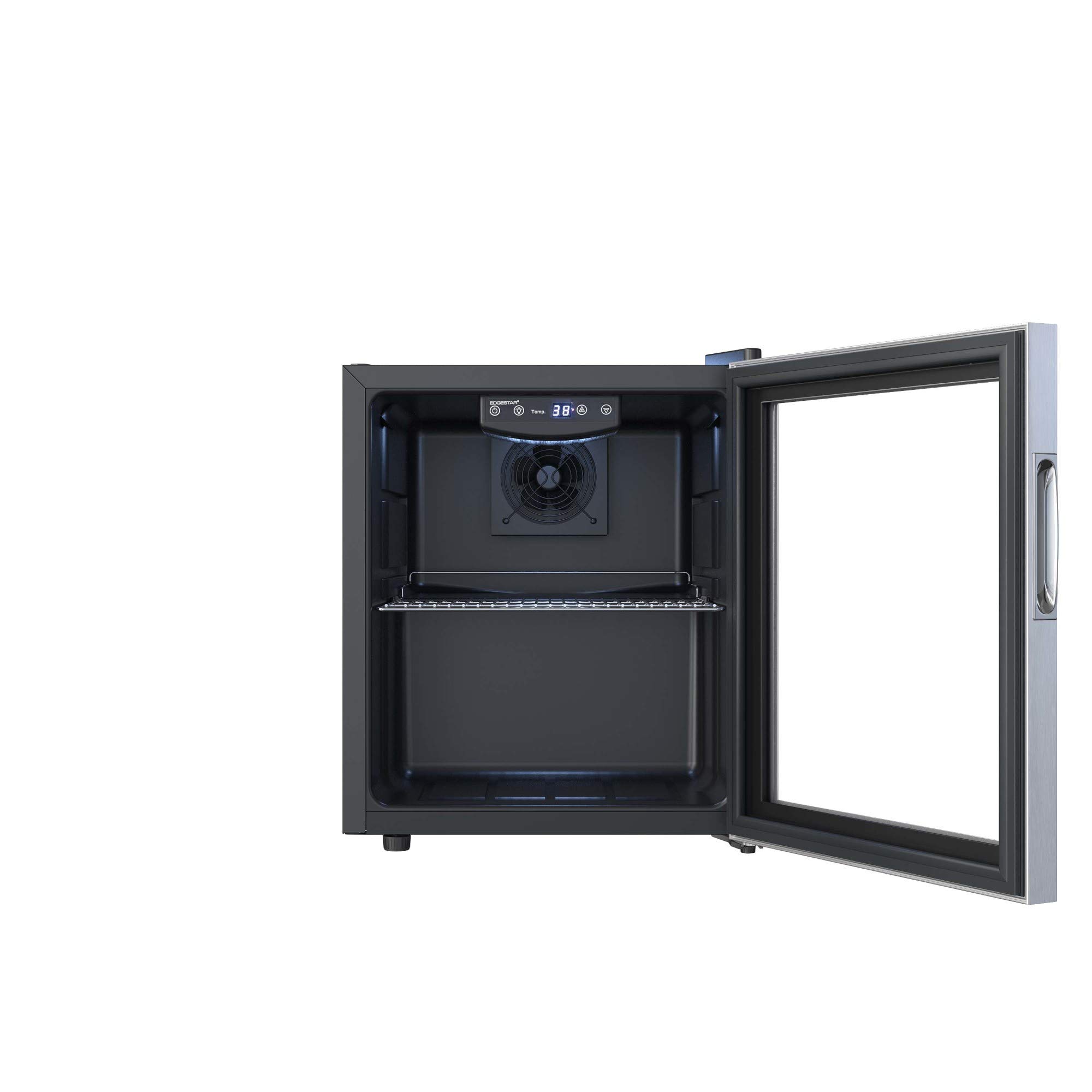 EdgeStar Bwc71 18 Inch Wide 52 Can Capacity Extreme Cool Beverage Center - Stainless Steel on Fridge.com - View 5