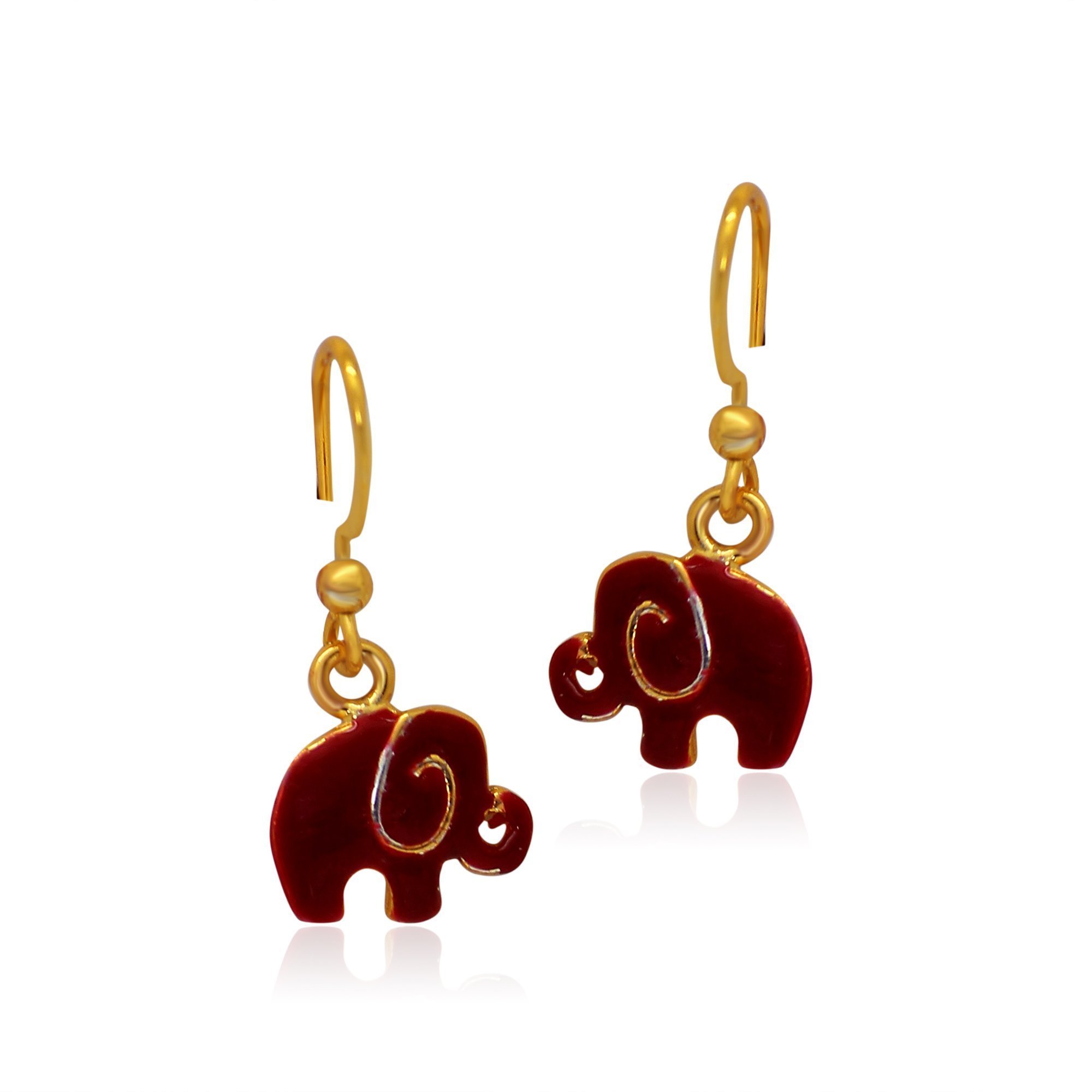See full amazon price history chart for Mahi Red Elephant Gold Plated Earring for Women ER1109422G Mahi Red Elephant Gold Plated Earring for Women ER1109422G (B01EN9C772) Amazon Price History, Amazon Price Tracker