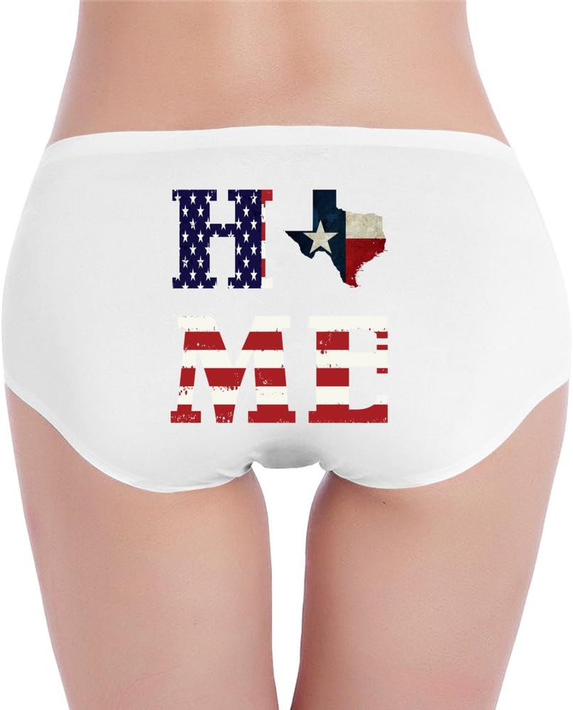 SHEAN Home Of State Of Texas Map Womens Underwear White