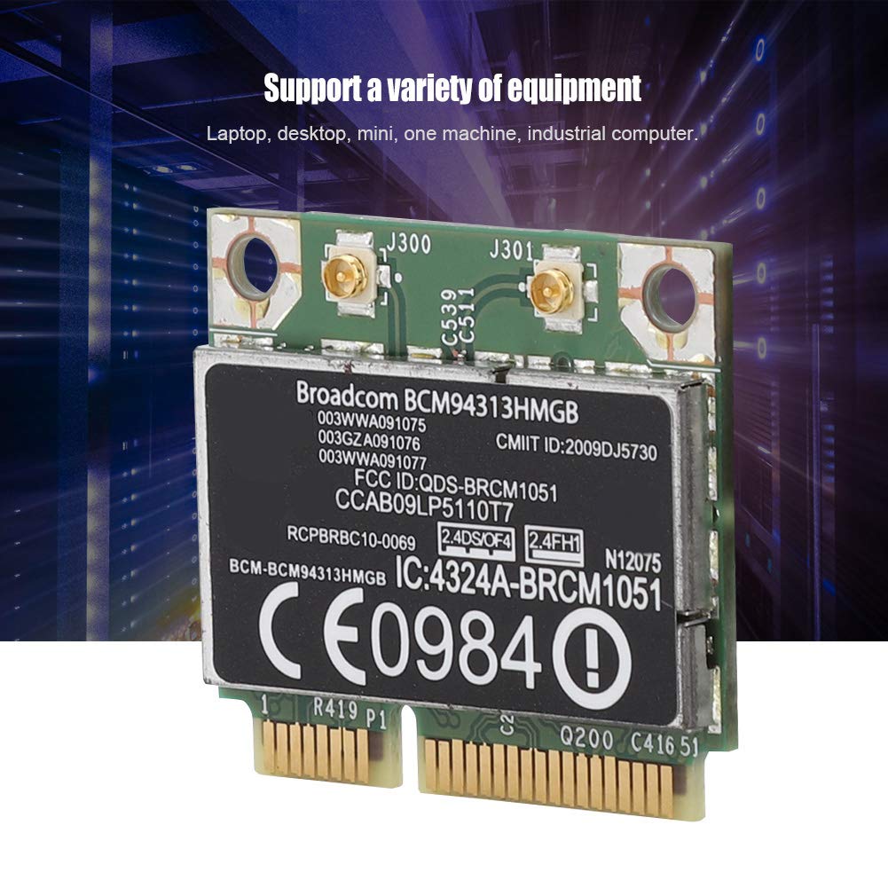 Amazon | ミニネットワークカード、Broadcom BCM94313HMGB用300M