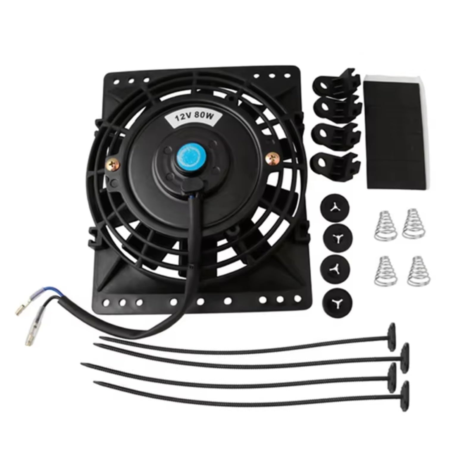 Ventola raffreddamento auto Ventola Raffreddamento Radiatore Da 6 Pollici 12V 80W Sottile Con Meccanismo Pull-push Elettronica Compatibile con Buick