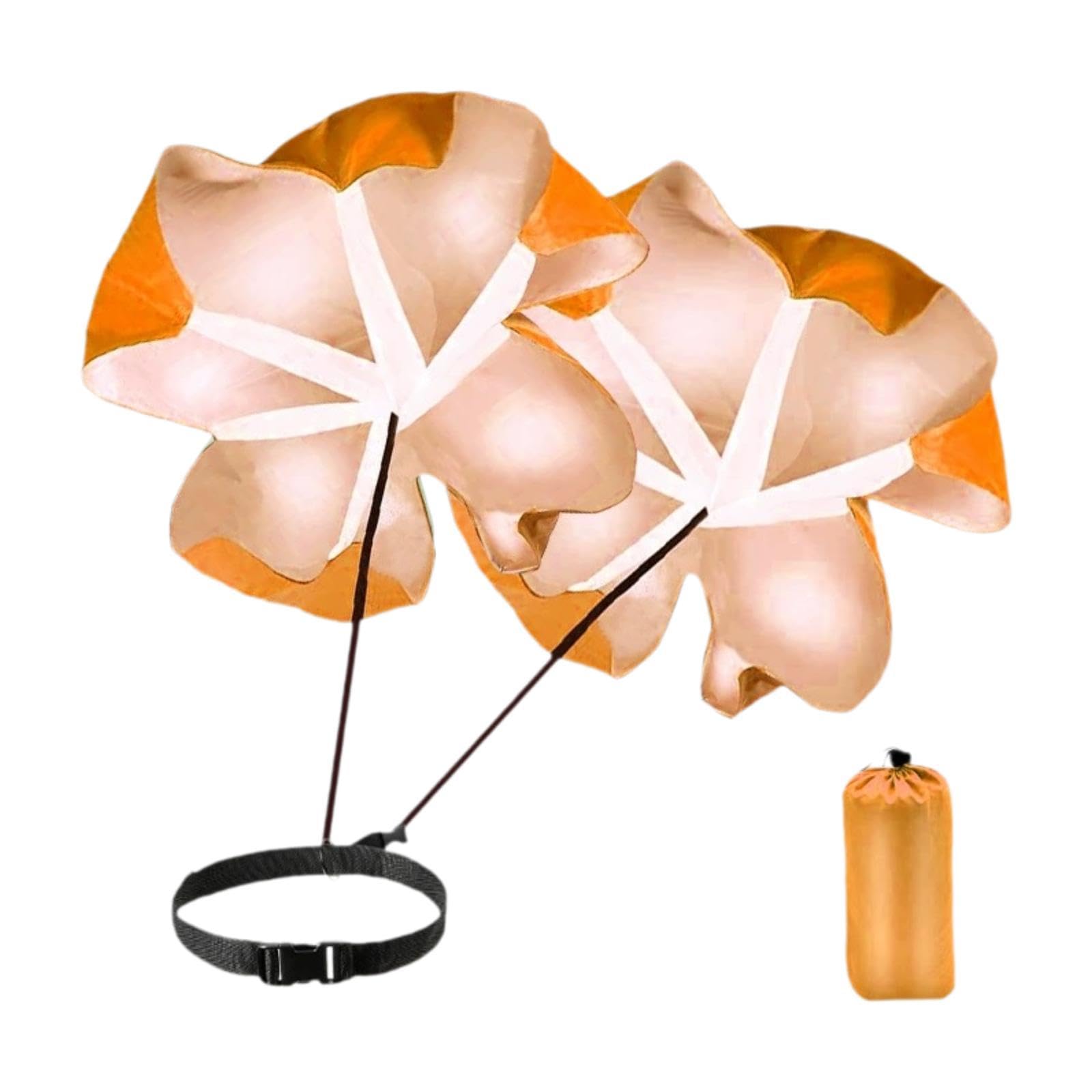 CALANDIS™ Running Speed Chute Powerchute Umbrella for Soccer Core Strength Kids Adults Orange | Training Aids | Soccer | Team Sports-image-42