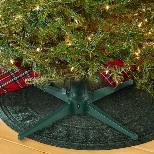 Home Heritage GX1624U31503 Artificial Christmas Tree Base Rotating Metal Stand thumb #4
