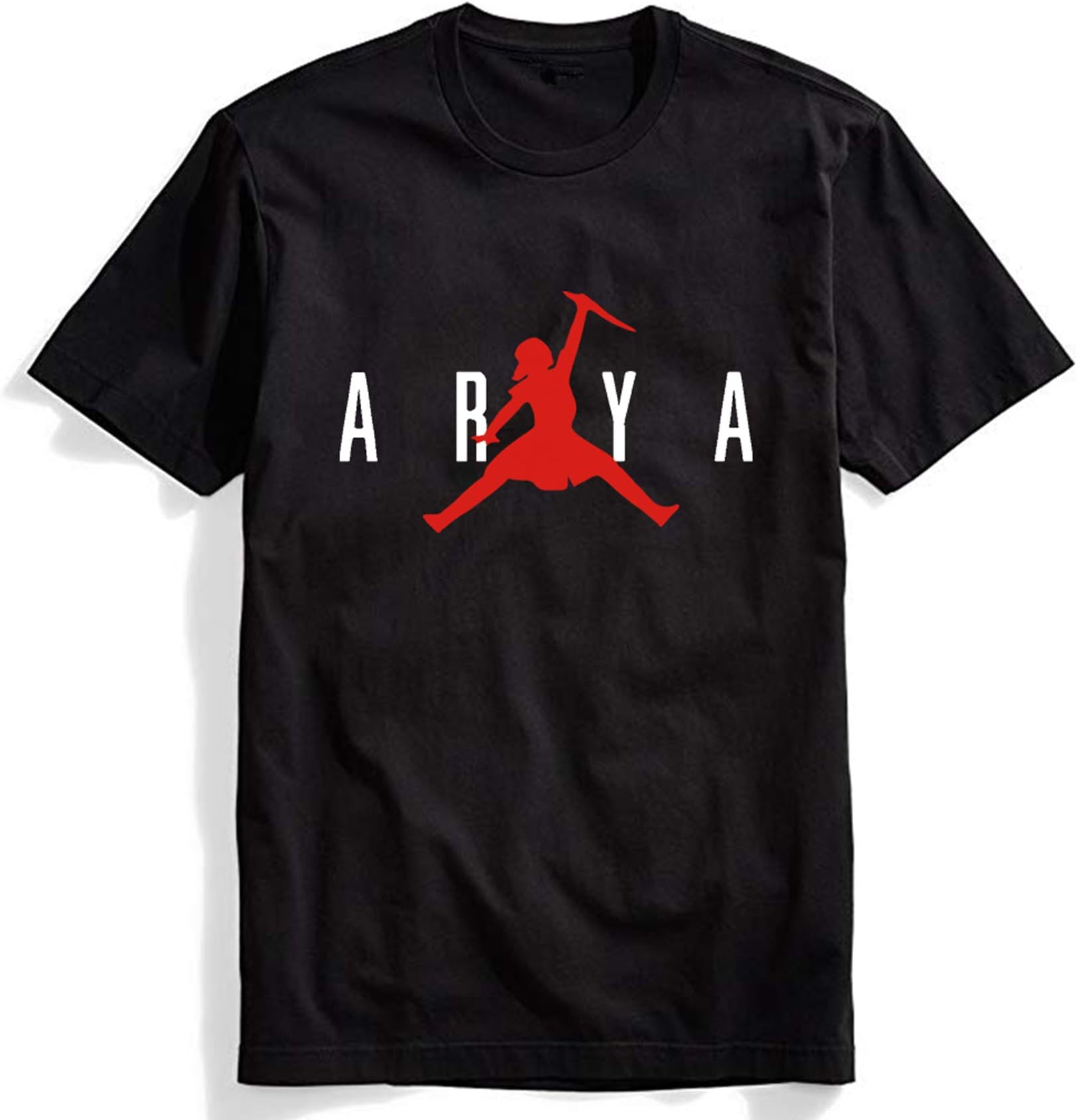 Not Today Shirt GOT Arya Stark Shirt The Game TV Series Thrones Merchandise Funny T Shirts Graphic Tees Tshirts (Arya Stark Shirt Black, M)