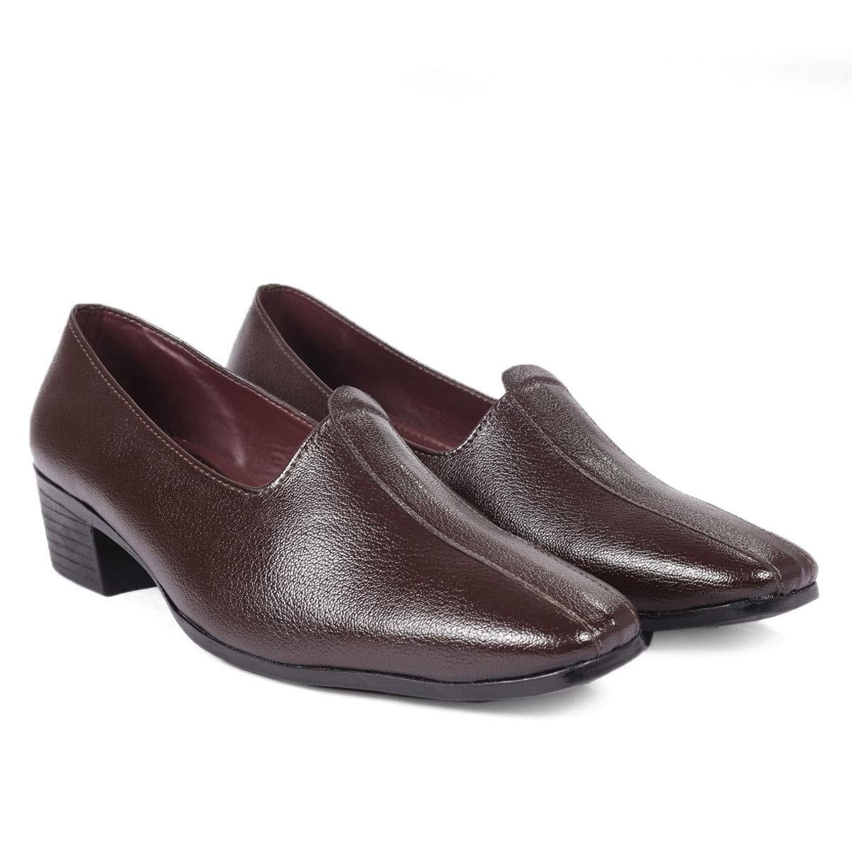 BXXY Mens Brown Height Increasing British Punjabi Jutti and mojaries (B07PPQQKZH) Amazon Price History, Amazon Price Tracker