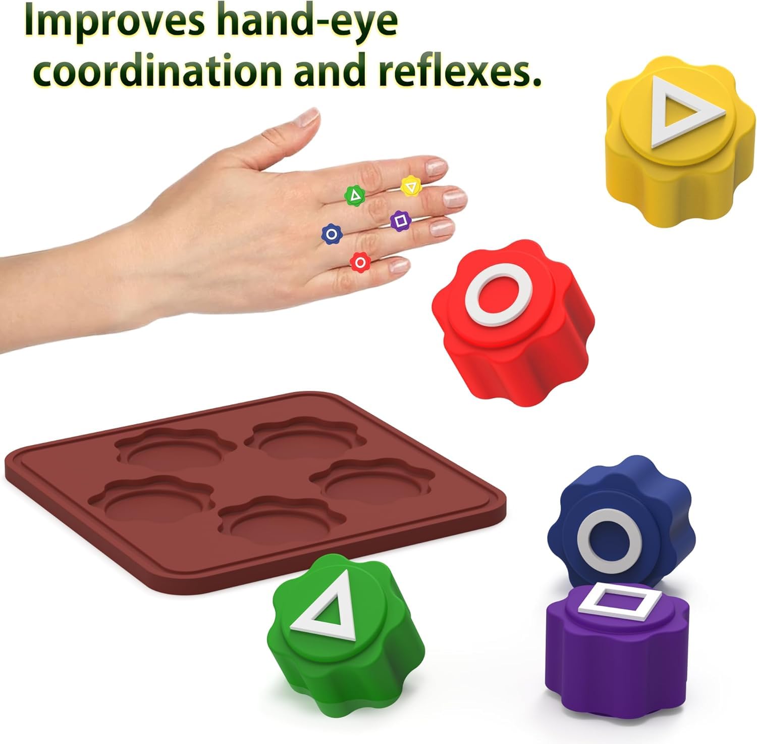 cloudseller Ensemble de Jeu Gonggi Traditionnel coréen – avec Compartiment de Rangement intégré pour Un Jeu organisé, idéal pour Toute la Famille