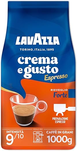 Lavazza A Modo Mio Caffè In Grani, Forte, 1 Kg (Confezione Da...
