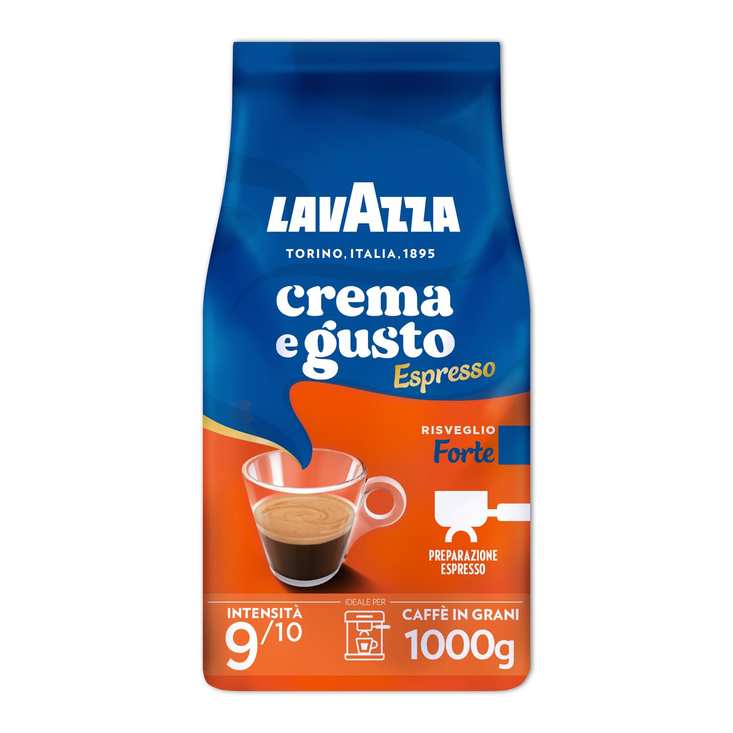 Lavazza Espresso Crema e Gusto 1000g Whole Beans