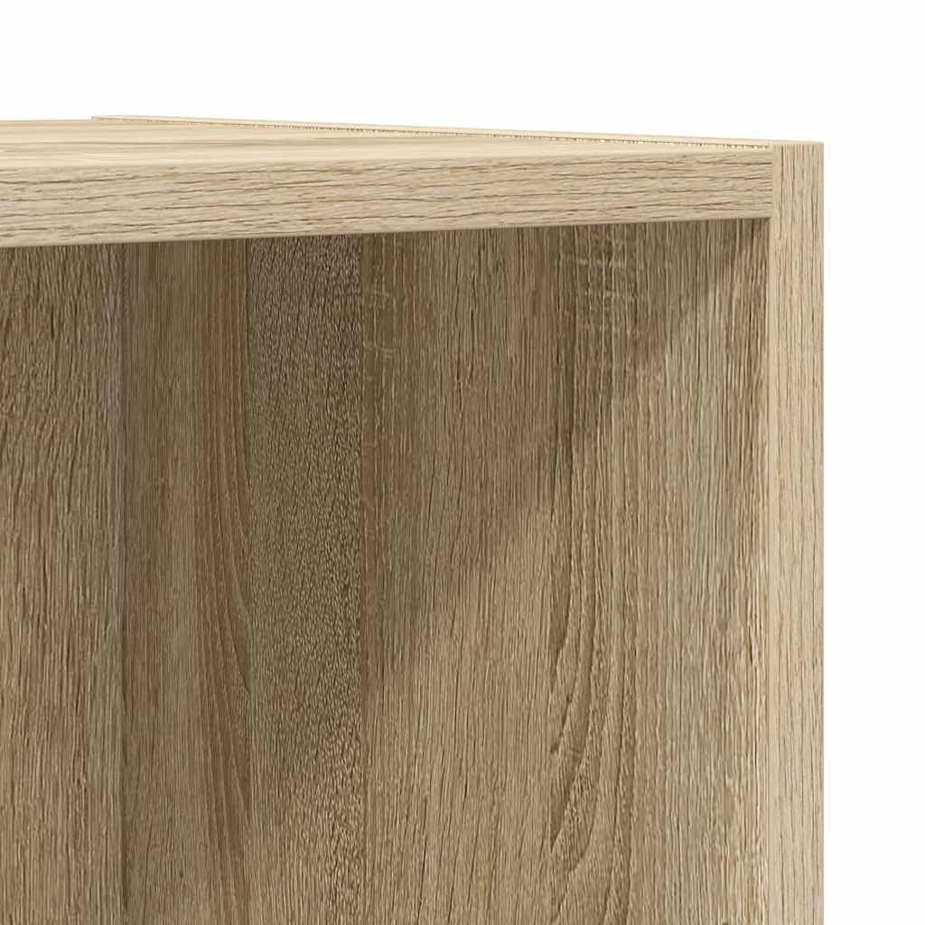 vidaXL - TV-Möbel - TV-Wandschrank Sonoma-Eiche 37x37x142,5 cm Spanplatte