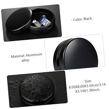 Amazon | Obuyke 3個 金属製イヤホン収納袋 丸型収納ケース