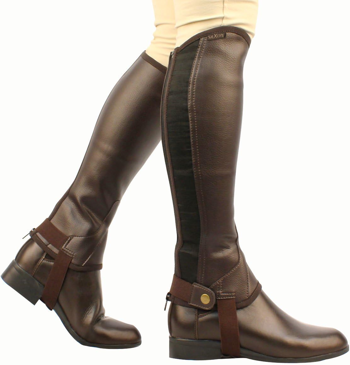 Saxon Equileather Half Chaps