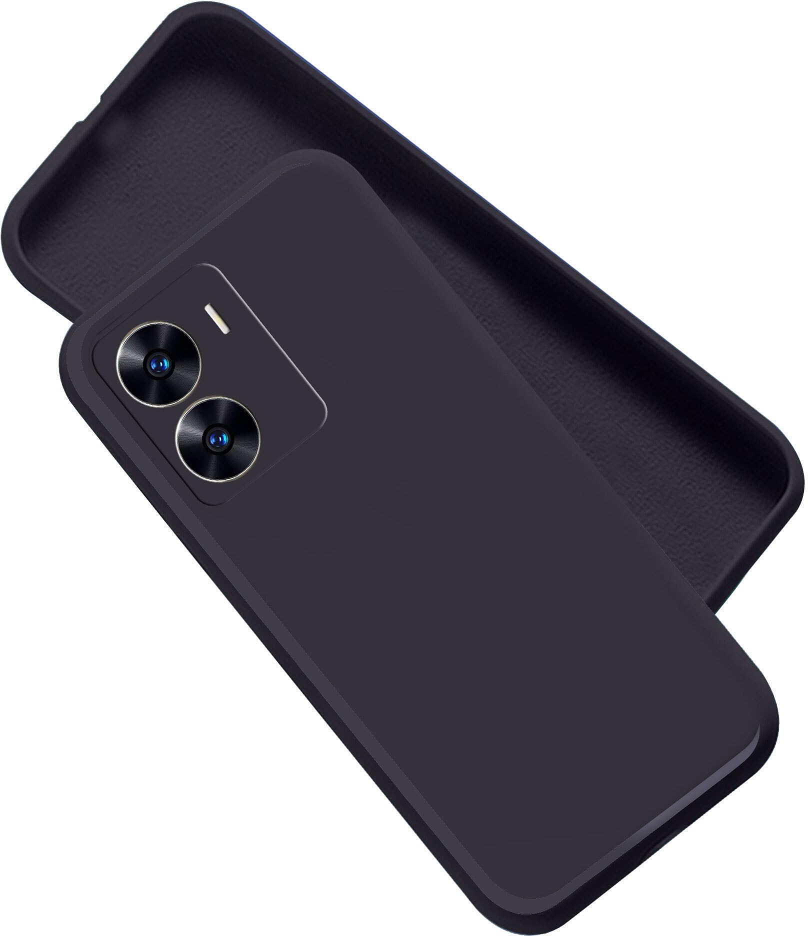 A rtistque Back Cover Case for Vivo T2X / Y56 5G with Camera Protection | Shockproof TPU | Stylish Protective Design | Slim Fit | Ultra Matte | Vivo T2X / Y56 5G Back Cover - Black (B0CDCC49CR) Amazon Price History, Amazon Price Tracker