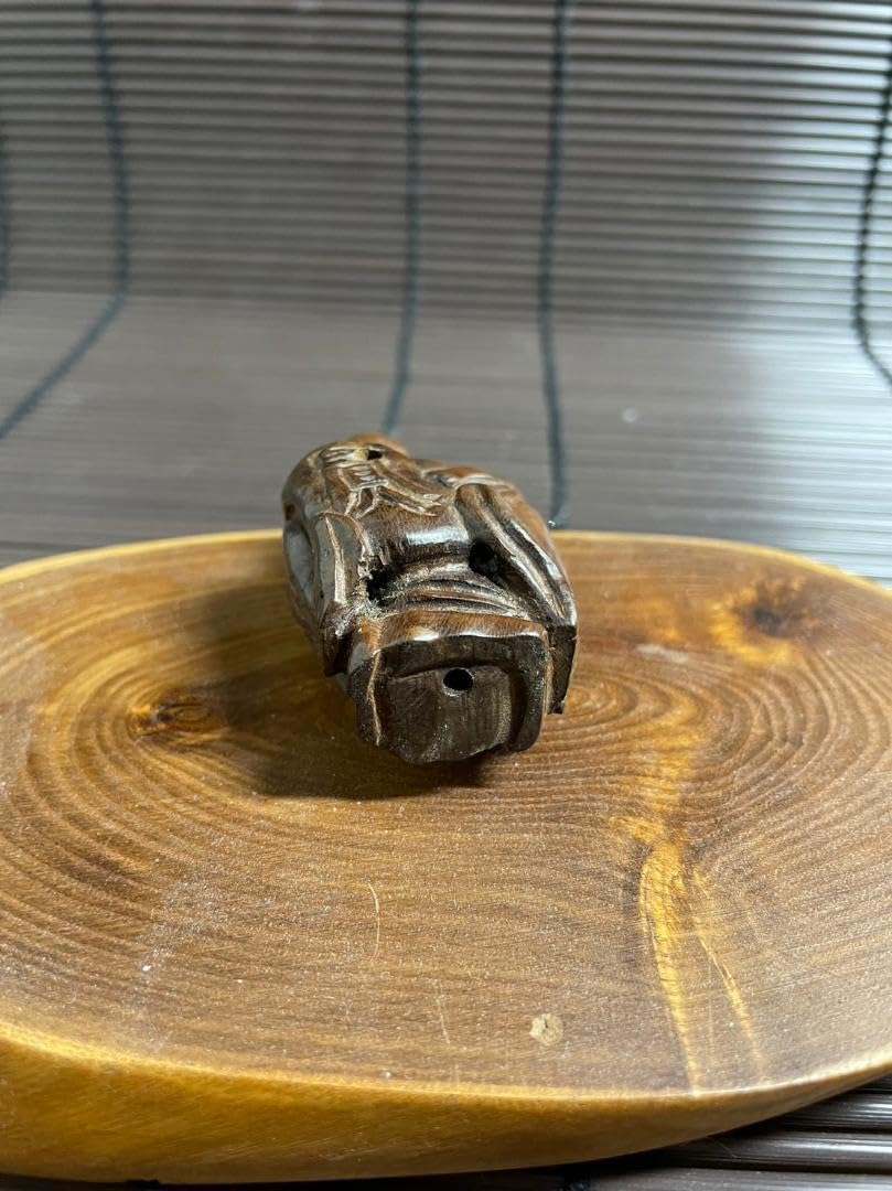 Amazon.co.jp: 『布袋』根付（提物/緒締め/帯留め/Netsuke）金運 江戸