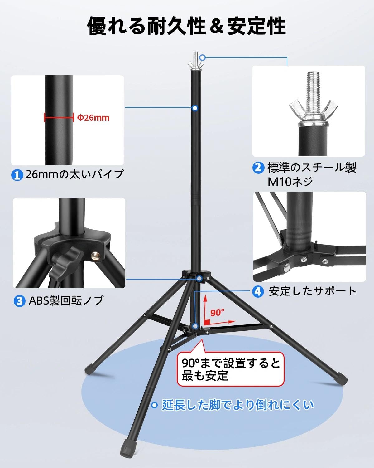 Amazon | Hemmotop グリーンバック 背景スタンド T字型 150x210cm
