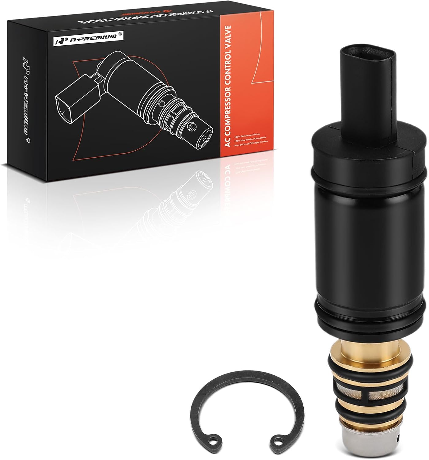 A-Premium AC Compressor Control Solenoid Valve 7SEU, 6SEU Compatible with Chevrolet Corvette 2020 2021 2022 2023, 6.2L