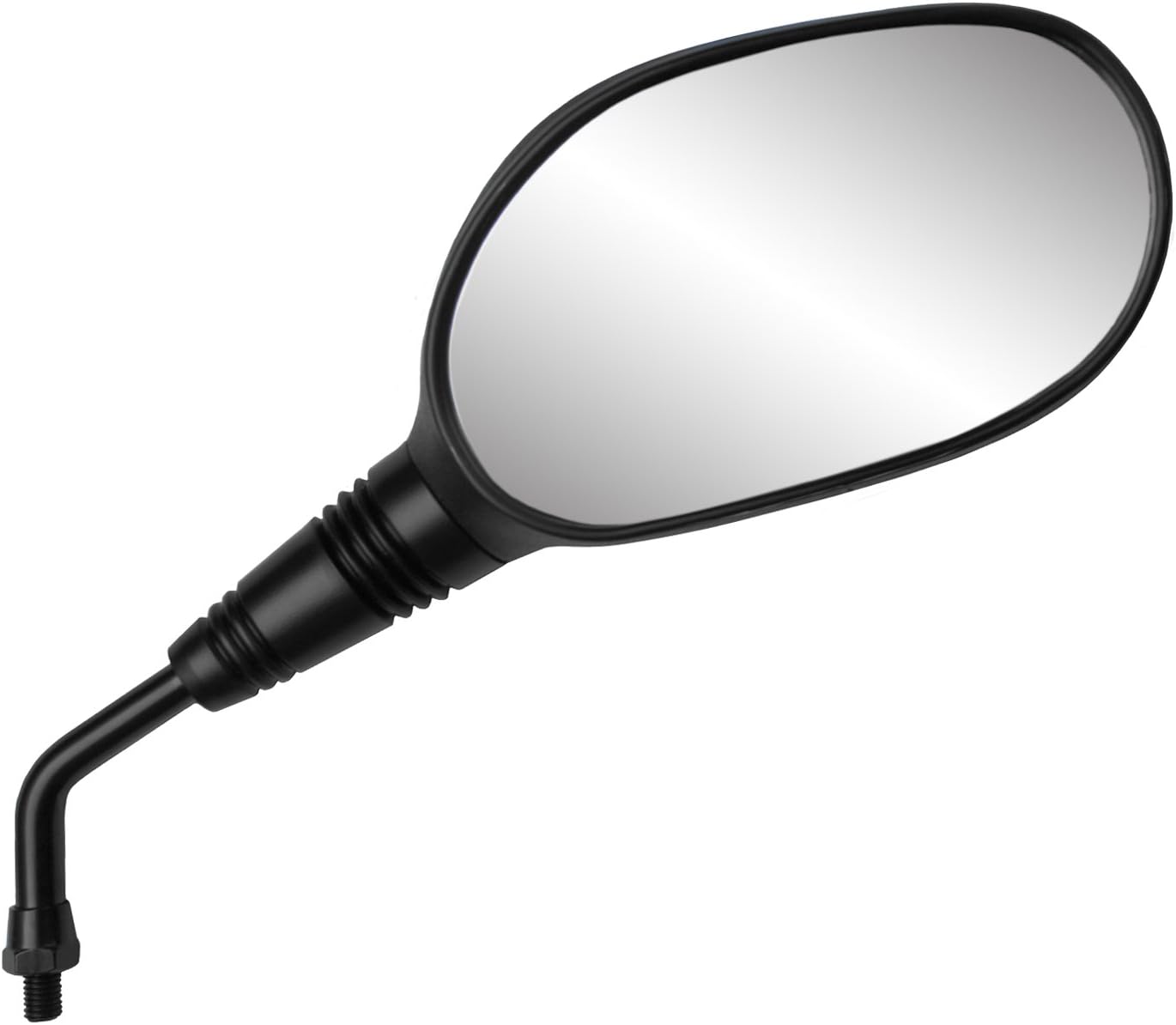 Ken Sean 16050 Black 4" Stem ATV Mirror for 7/8" Handle Bar (Pair)