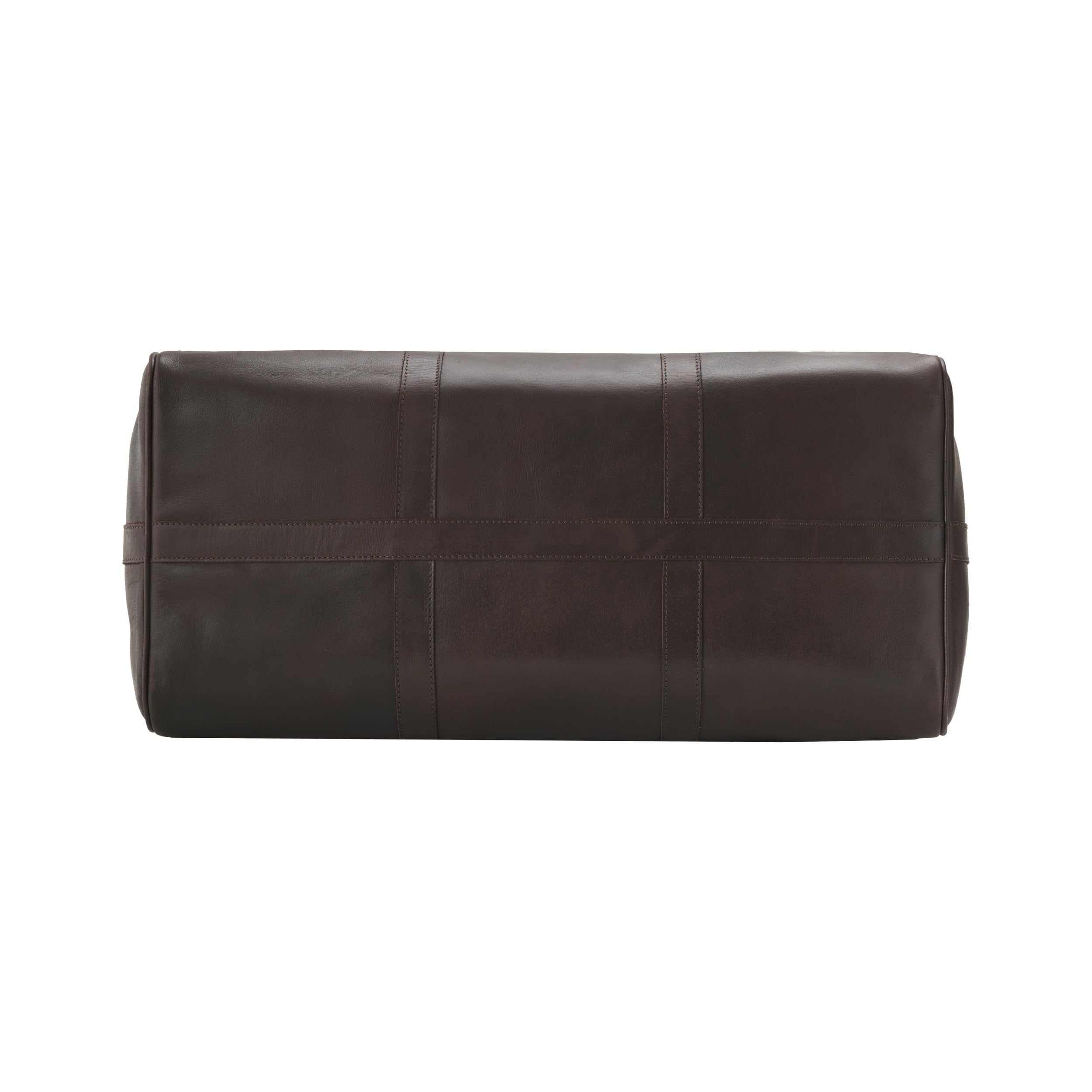DRAKENSBERG Weekender 'John' - Bolsa de viaje de piel para hombre y mujer, 40 L
