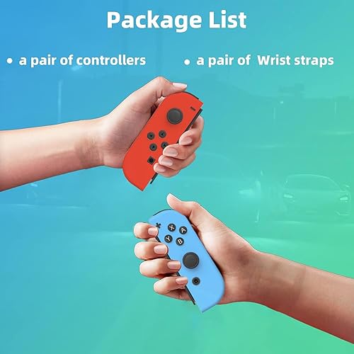 Miniatura 5 de UpgradedJoypad for Nintendo Switch Controller,Switch Controllers Replacement for SwitchOLEDLite, Switch Controllers Joypad Support Fitness