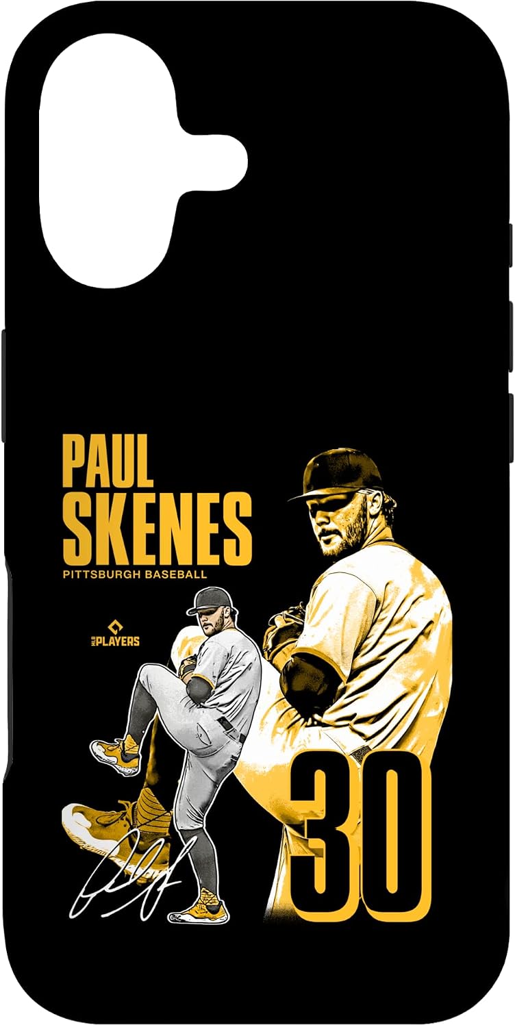 Paul Skenes | Pittsburgh MLB Baseball Players| MLBPSK304N Case for iPhone 17