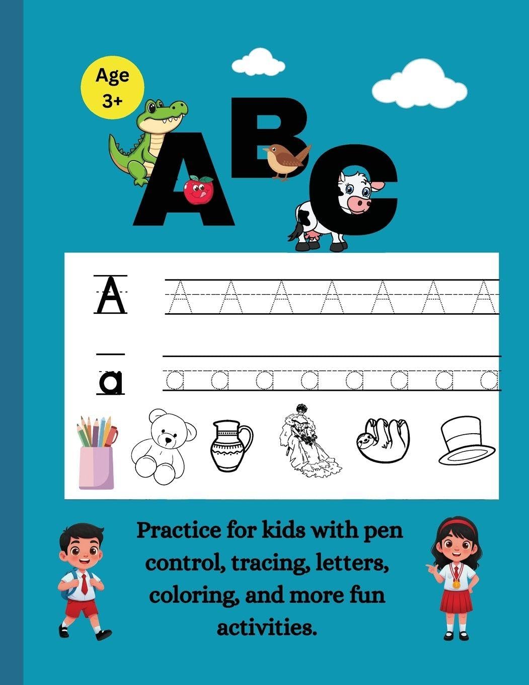Alphabet Tracing Workbook for Toddlers