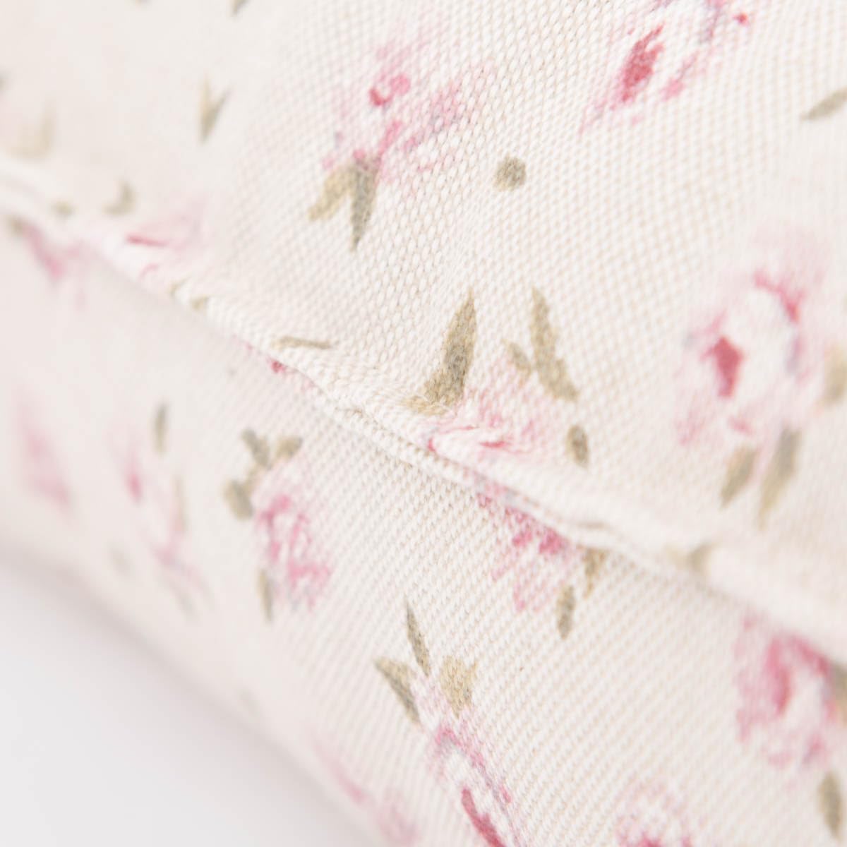 SCHÖNER LEBEN. Zugluftstopper Classic Little Rose Rosenblüten Natur rosa div. Größen, Auswahl:80cm Länge
