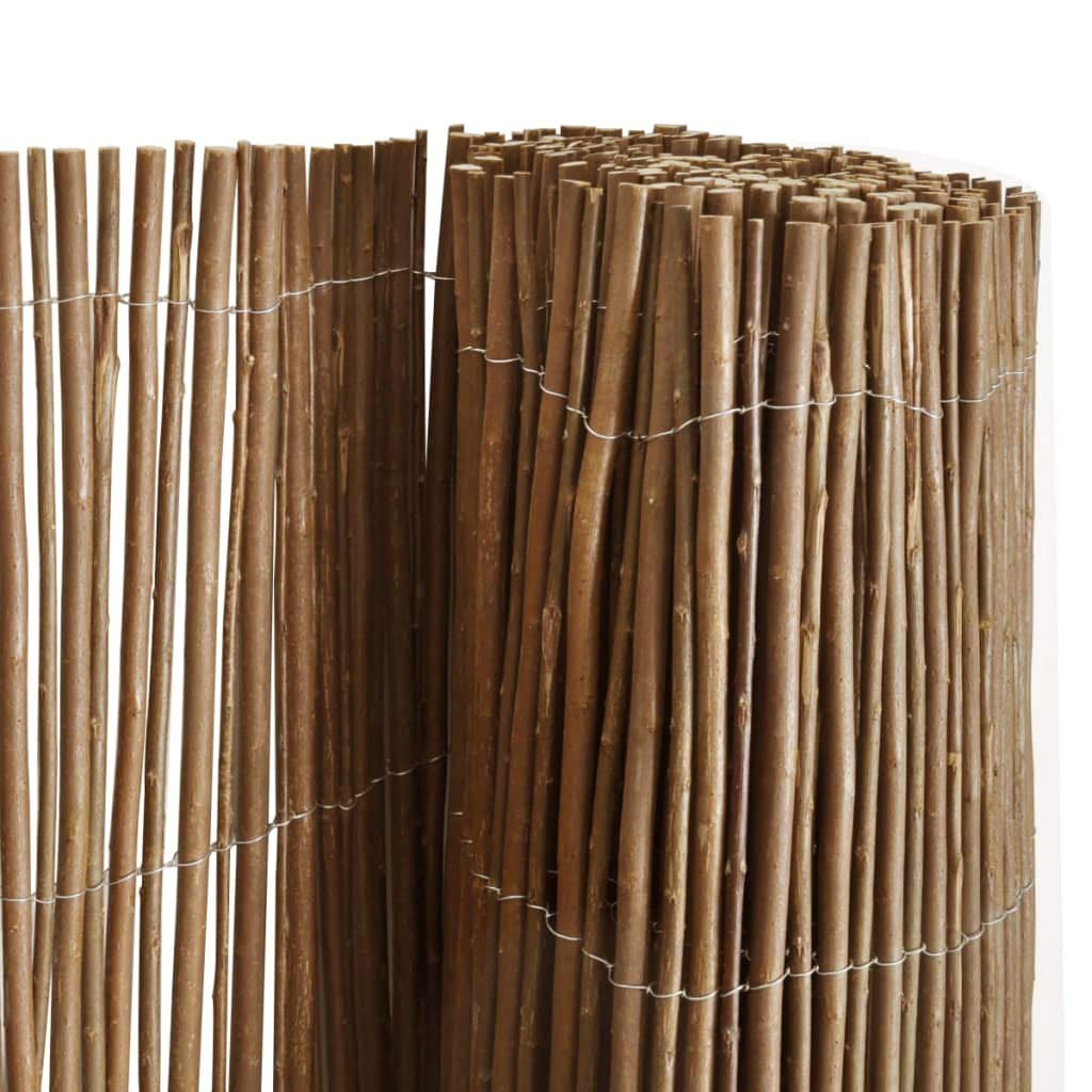 Valla ca?izo de sauce 300x100 cm, Malla metálica para gallinero, Red de gallinero de acero, Alambrada de gallinero de acero resistente para proteger a tus aves de corral