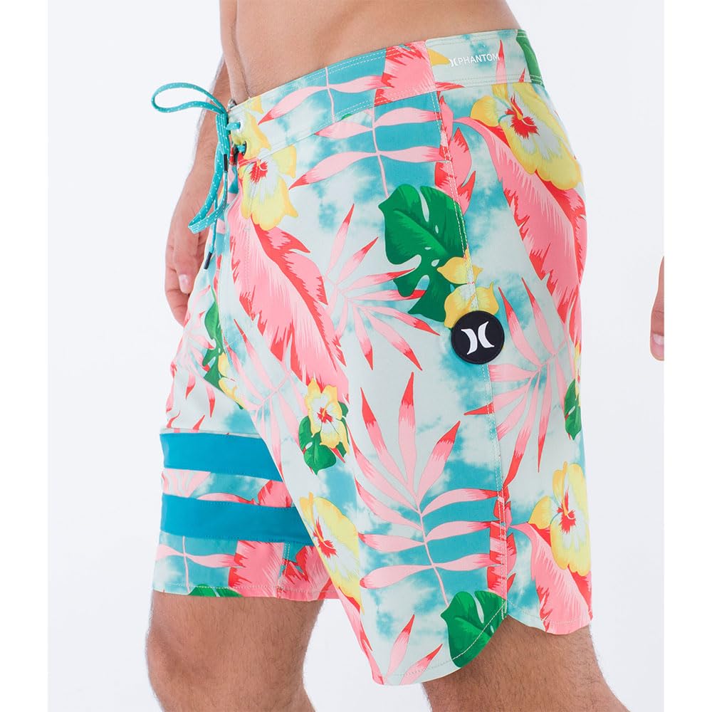 Hurley Phantom Block Party 18' Pantalones Cortos Hombre (Pack de 1)