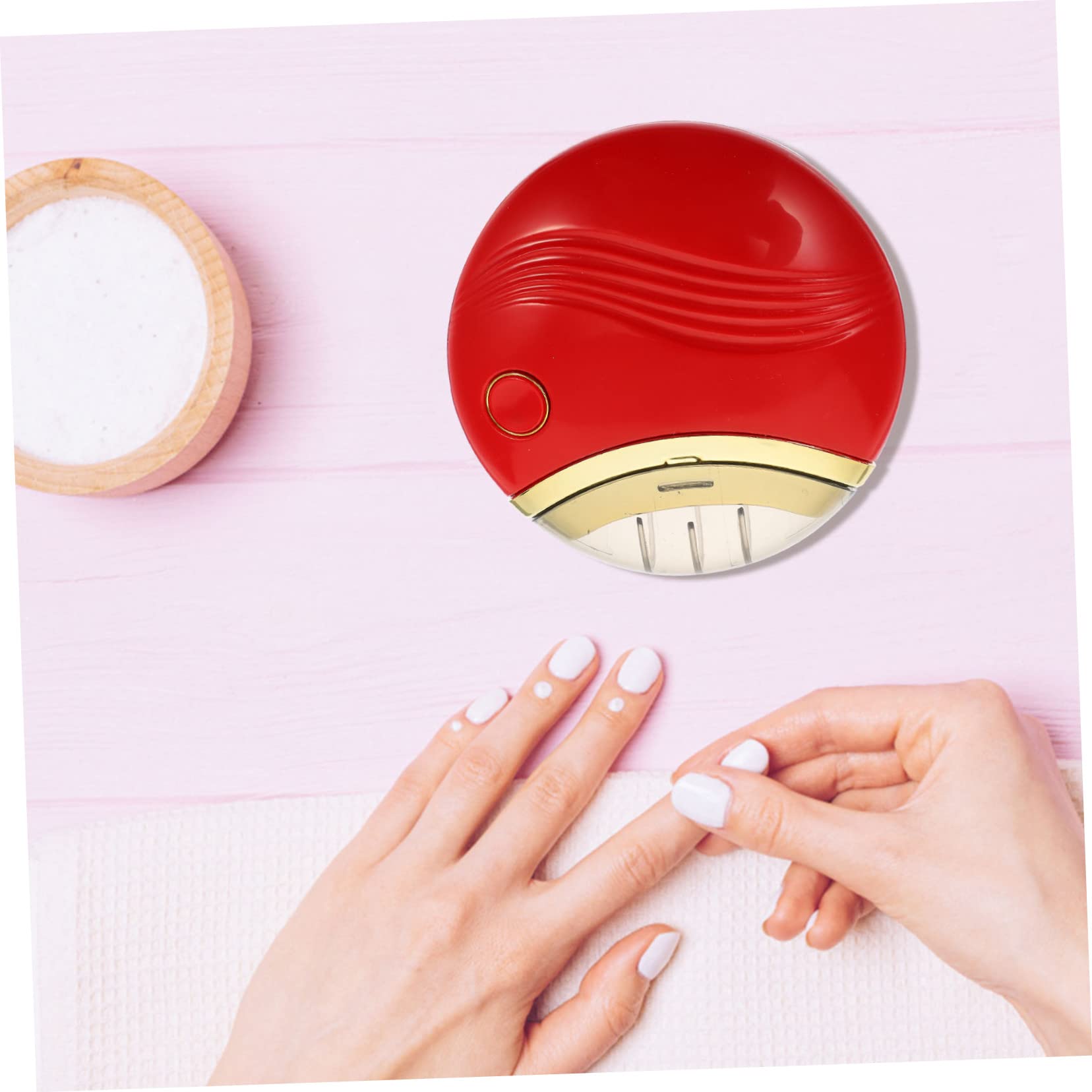 1 Juego Manicura Electrica Para Uñas Cortauñas Cortador De Uñas Para Adultos Kit De Uñas Lima De Uñas Resistente Cutícula Maquinilla De Pedicura Infantil Clavo Rojo Abdominales