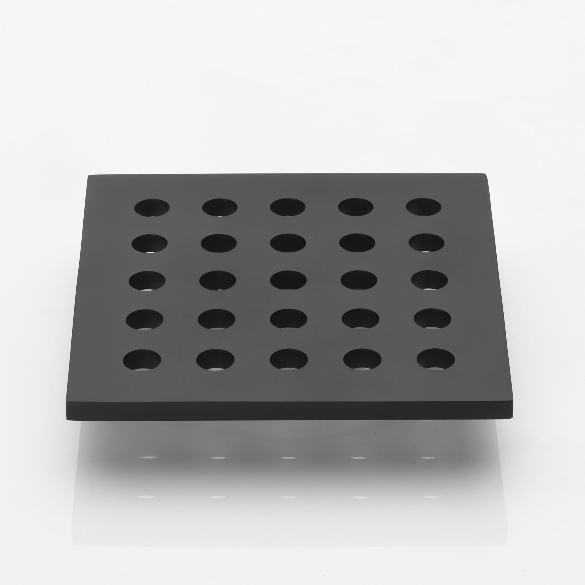 Quadratische Duschablaufabdeckung – 95 Mm, Gebürstetes Gold, Edelstahl 304, Für Bodenabläufe