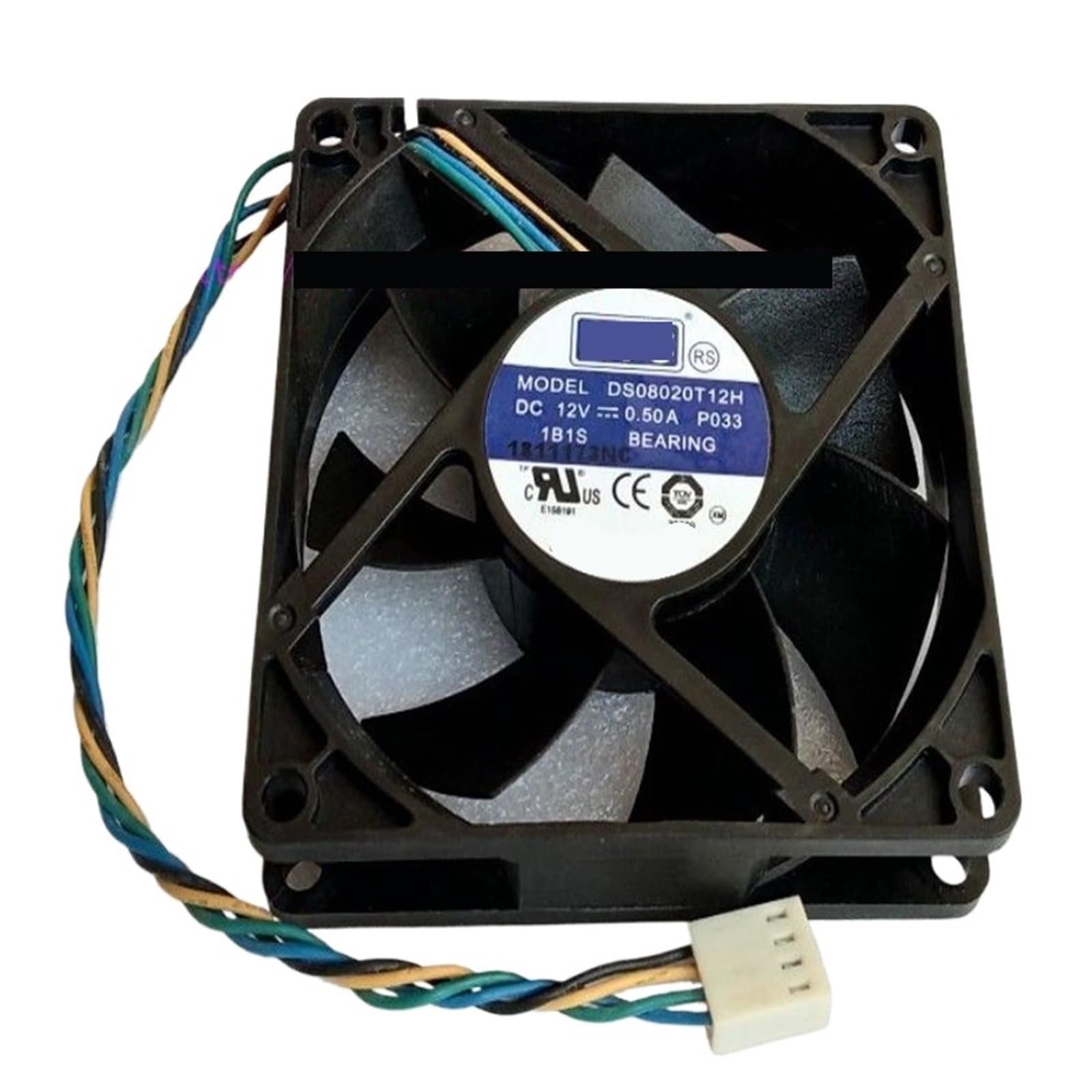 TSCFHGQI 8020 8CM DS08020T12H 12V 0.50A 4-wire fan
