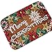 Produktbild QBASA Weihnachtlicher Fußmatten-dekorativer Teppich, Innenfußmatten-Dekorations-rutschfeste saugfähige Badezimmer-Schlafzimmer-Teppich-Küchen-Matte 40x60cm weiß