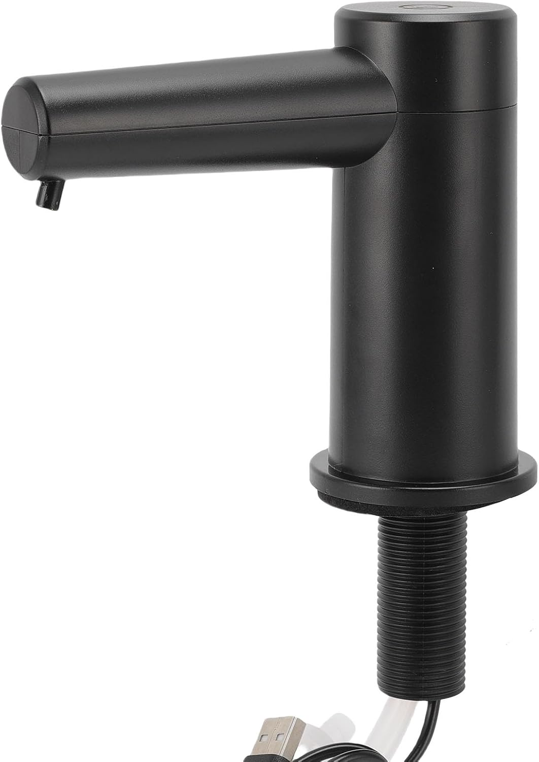 Zunate Touchless Built in Sink Soap Dispenser | Automatic Deck Mounted Pump with 2 Adjustable Dispensing Modes for Kitchen & Bathroom | for Hand & Dish Liquid (Gel Original Liquid Version)