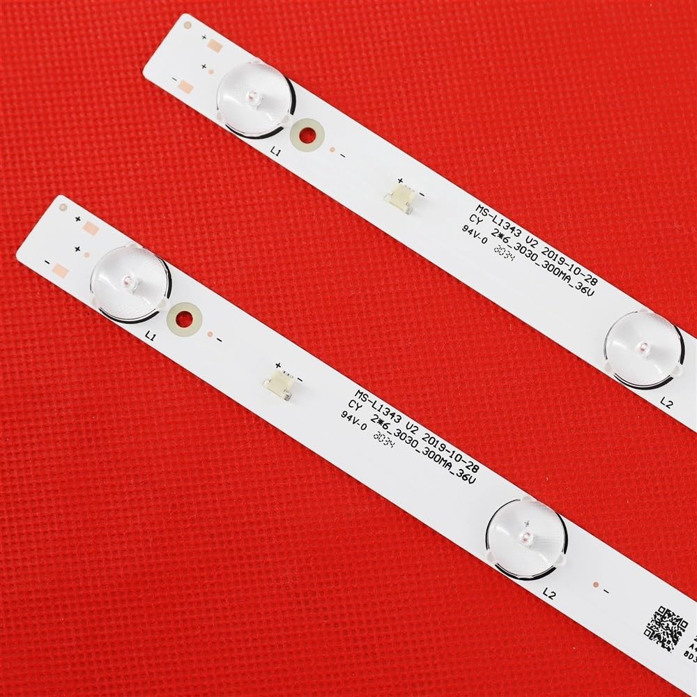 Striscia di retroilluminazione a LED 6LED Compatibile for 32 Pollici JL.D32061330-081AS-M E348124 MS-L1343 L2202 L1074 V2 2-6-3030-300MA-36V