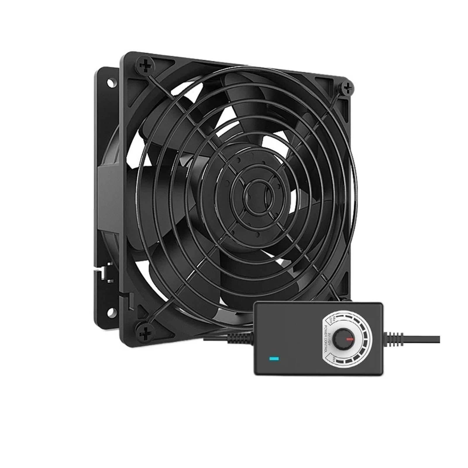 Ventilateur de boîtier T-12038 refroidissement violent pour serveur de calcul