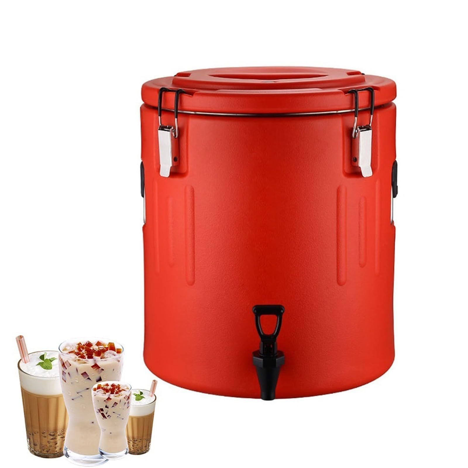 Urna de té comercial de acero inoxidable duradero de 60 litros