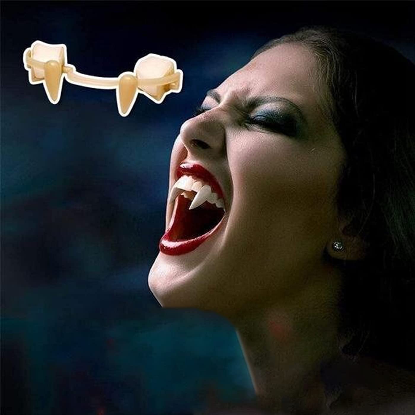 Buy Automatic Retractable Vampire Fangs, Retractable Halloween Vampire