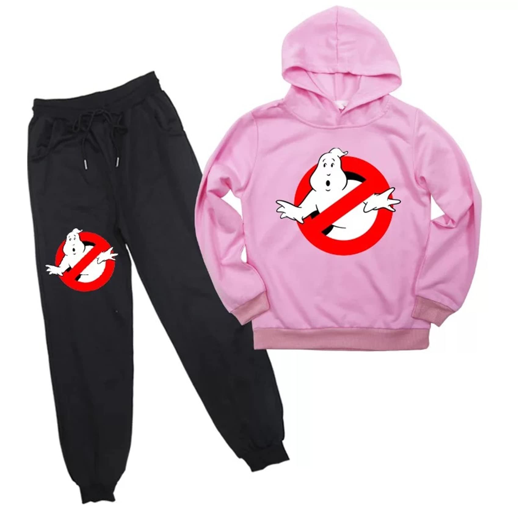 Potekoo Boys Lightweight Comfy Hooded Clothing Sets Sweatshirts and Sweatpants Sets Tracksuit