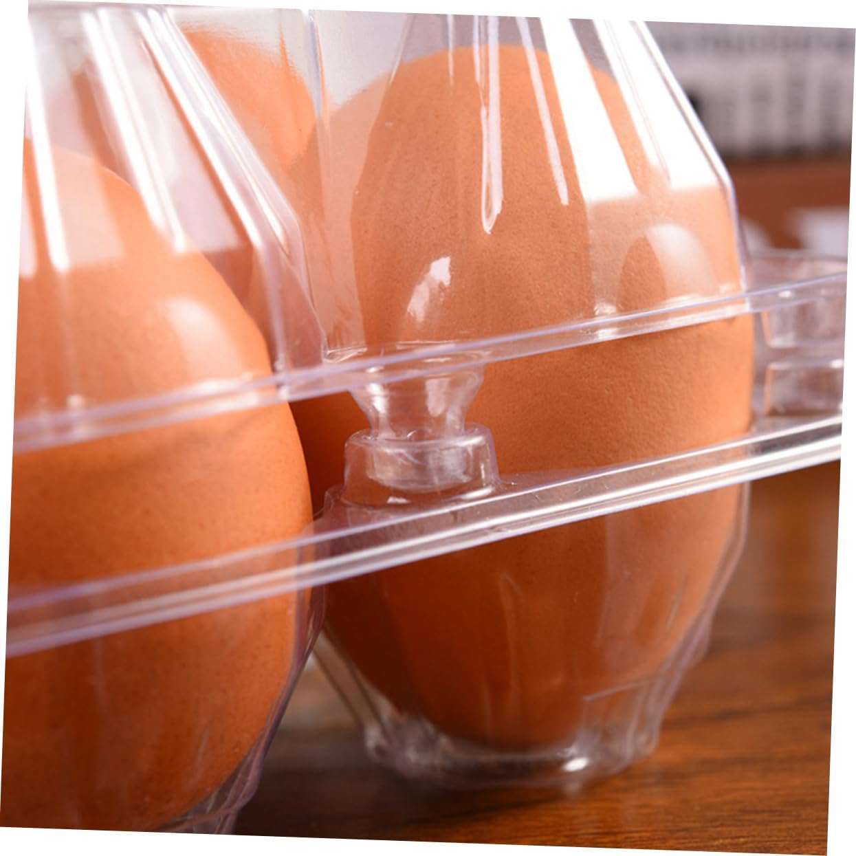 50pcs Camping Egg Holder Egg Cartons Storage Box for Refrigerator Packaging Box